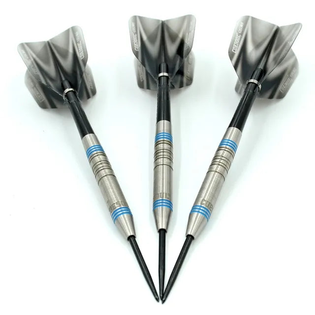 CUESOUL Glory 24 gram Blue Lines & Blue Shaft 85% Tungsten Steel Tip Dart Set