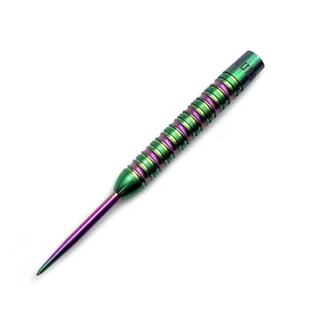 CUESOUL Green Gem Stone 21 gram 90% Tungsten Steel Tip Dart Set w/ ROST Flights