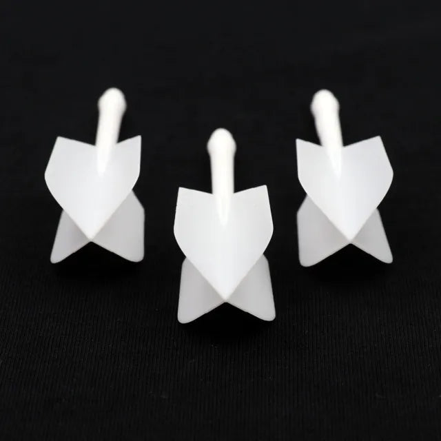CUESOUL ROST AK5 Integrated Dart Shaft & Flight - Slim Shape - Medium - White