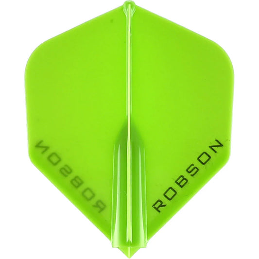 Robson Plus Dart Flights - Standard Lime Green