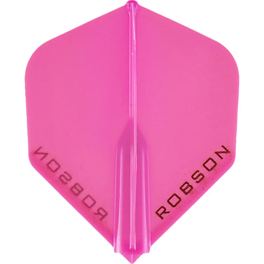 Robson Plus Dart Flights - Standard Pink