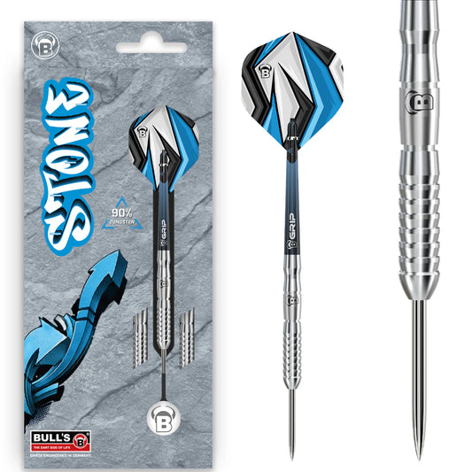BULL'S Stone S3 90% Tungsten 23 gram Steel Tip Dart Set