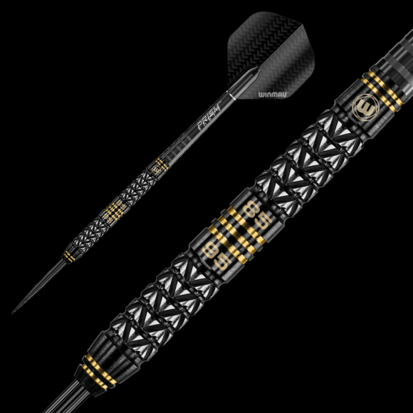 Winmau Aspria Steel Tip Dart Set 22 gram 95%/85% Tungsten alloy Dual Core technology