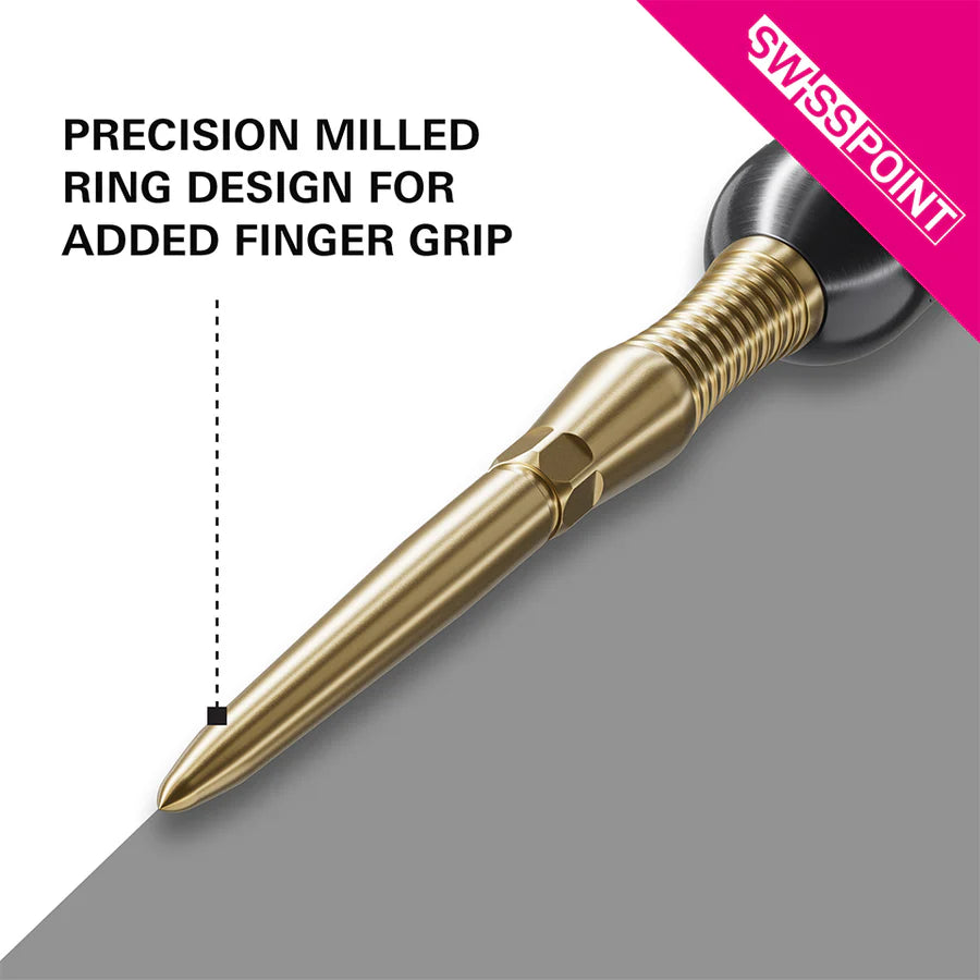 Target Signature Swiss RST Steel Point - Gold 42mm