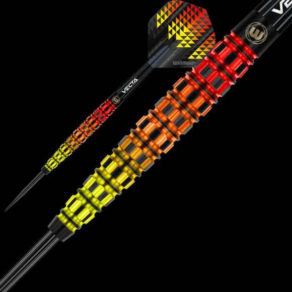 Winmau Firestorm Flame Steel Tip Dart Set 21 gram 90% Tungsten alloy
