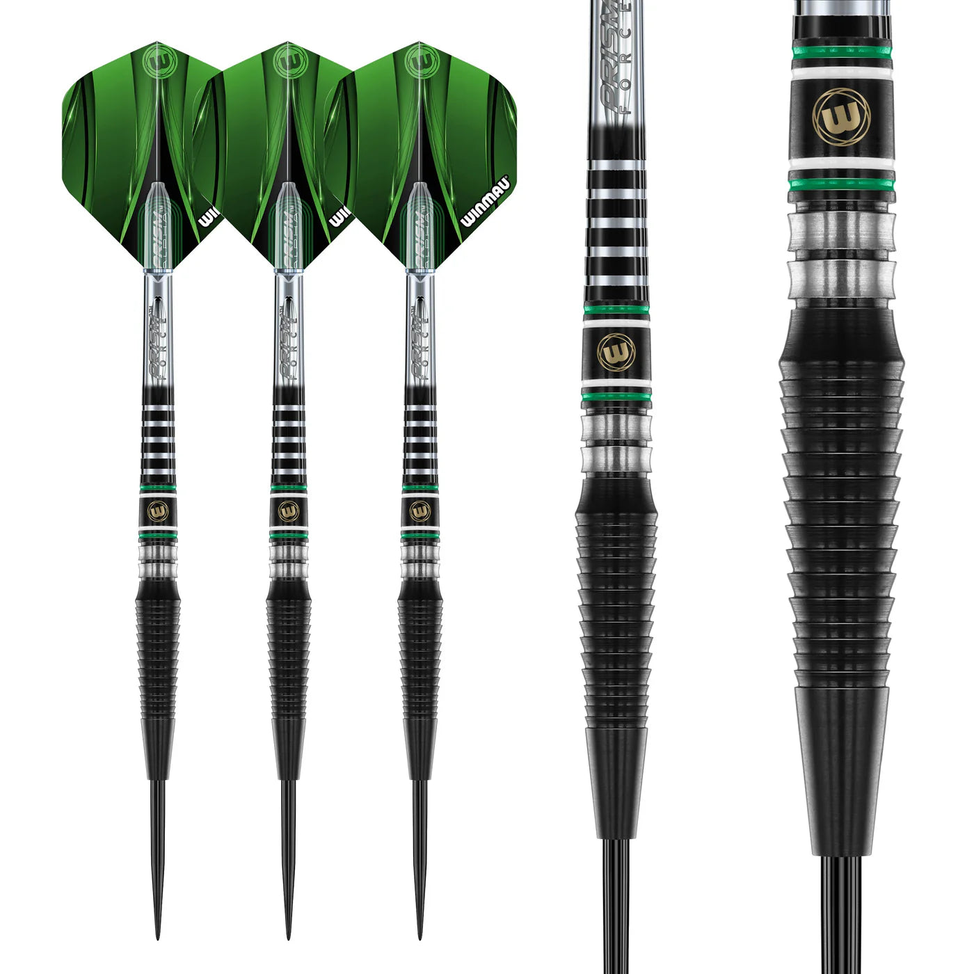 Winmau Sniper Black 2 Steel Tip Dart Set 23 gram 90% Tungsten Alloy