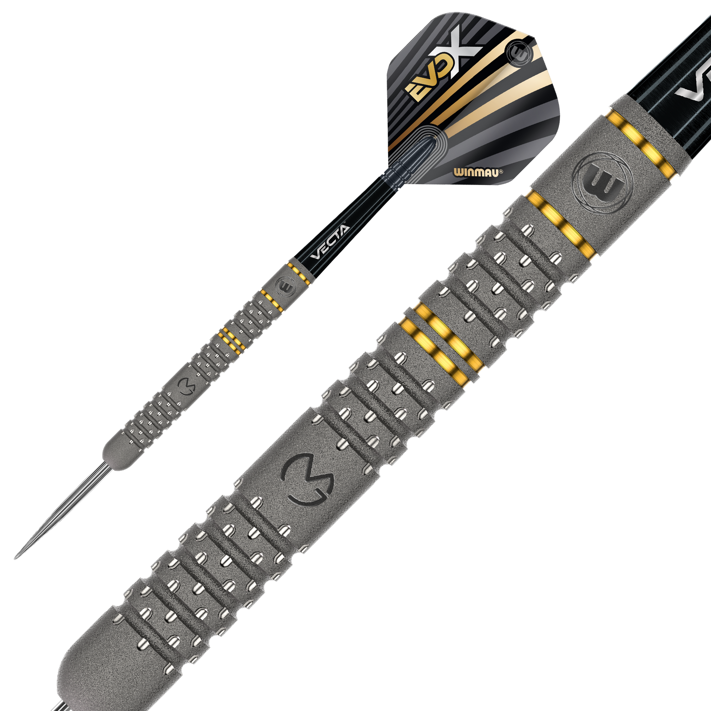 Winmau Michael Van Gerwen MvG EvoX Steel Tip Darts 21g 90% Tungsten alloy
