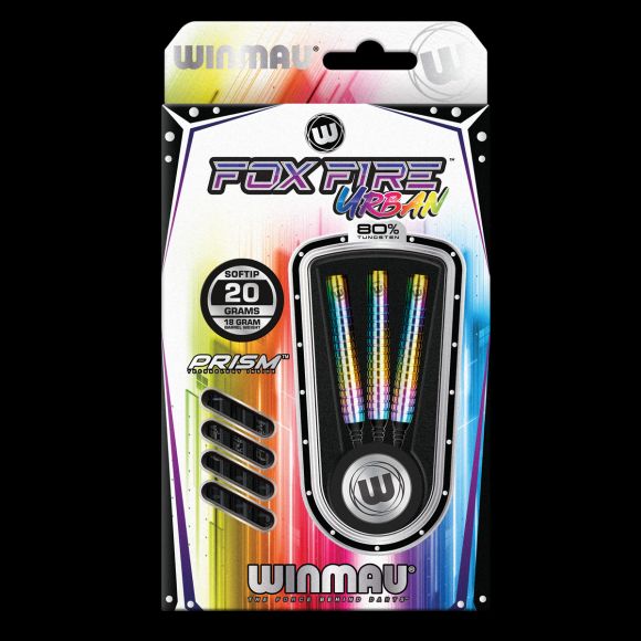 Winmau Foxfire Urban 20 gram 80% Tungsten alloy SOFT TIP