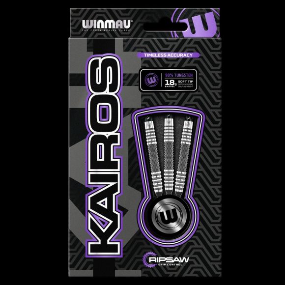 Winmau Kairos 2 SOFT TIP Dart Set 20 gram 90% Tungsten Alloy