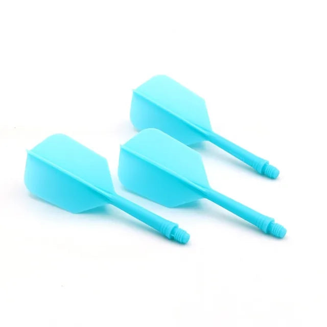 CUESOUL ROST AK5 Integrated Dart Shaft & Flight - Slim Shape - Medium - Blue