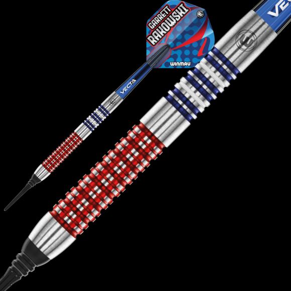 Winmau Garrett Rakowski - 20 gram 90% Tungsten alloy SOFT TIP