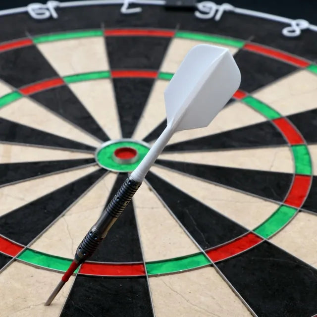 CUESOUL ROST AK5 Integrated Dart Shaft & Flight - Slim Shape - Medium - White