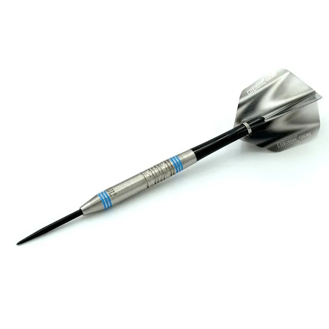 CUESOUL Glory 24 gram Blue Lines & Blue Shaft 85% Tungsten Steel Tip Dart Set