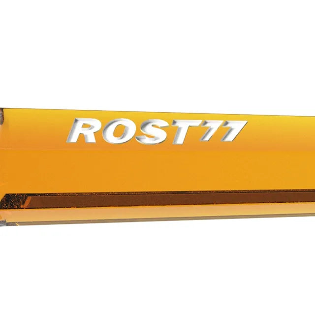 CUESOUL ROST 77 Integrated Dart Shaft & Flight - Big Wing Shape - Short- Transparent Orange