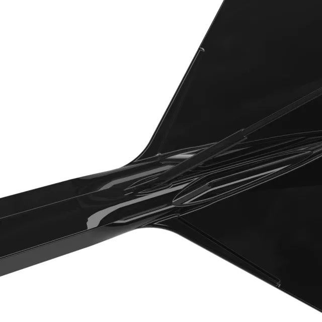 CUESOUL ROST 77 Integrated Dart Shaft & Flight - Standard Shape - Long - Solid Black
