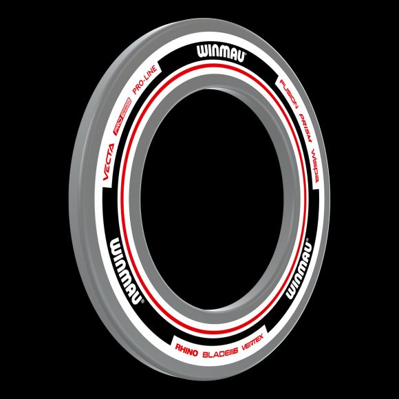 Winmau Advance White/Red Surround