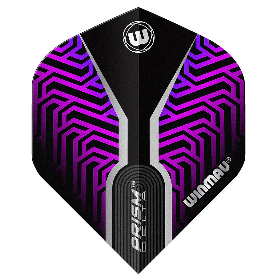 Winmau Prism Delta Kairos Purple Extra Thick Flights