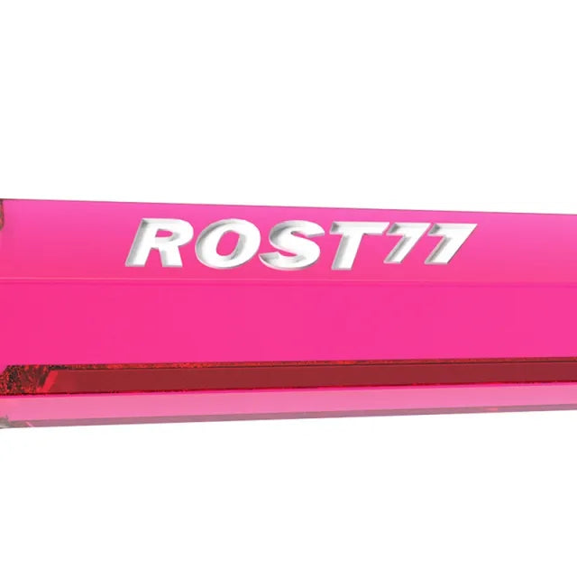 CUESOUL ROST 77 Integrated Dart Shaft & Flight - Big Wing Shape - Long - Transparent Pink