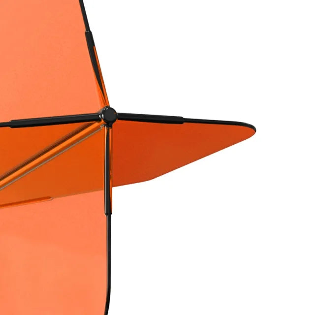 CUESOUL ROST 77 Integrated Dart Shaft & Flight - Big Wing Shape - Long - Transparent Red