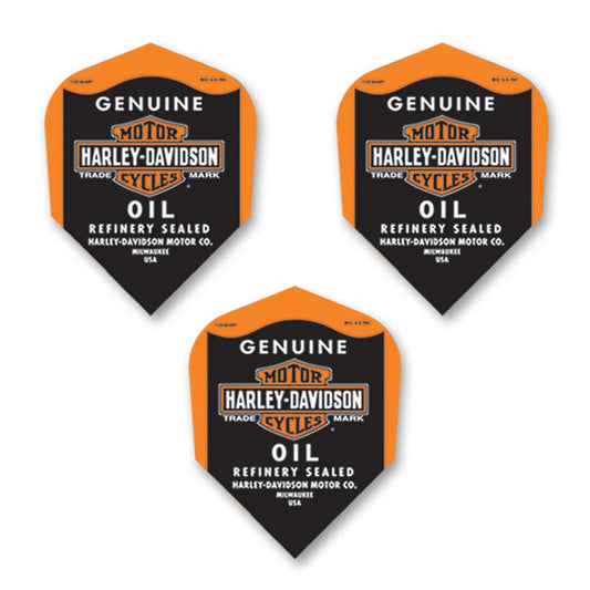 HHarley-Davidson Dart Flights - Shape Genuine Oil