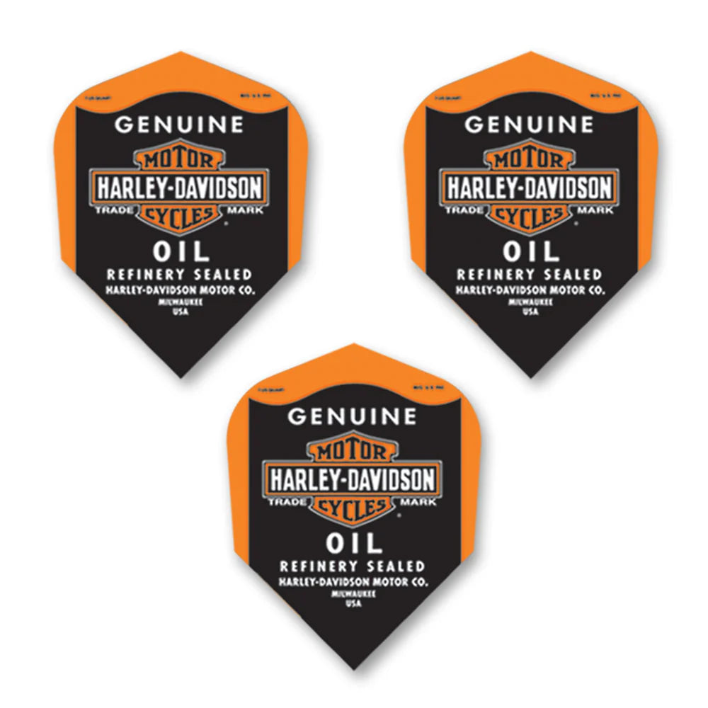 HHarley-Davidson Dart Flights - Shape Genuine Oil