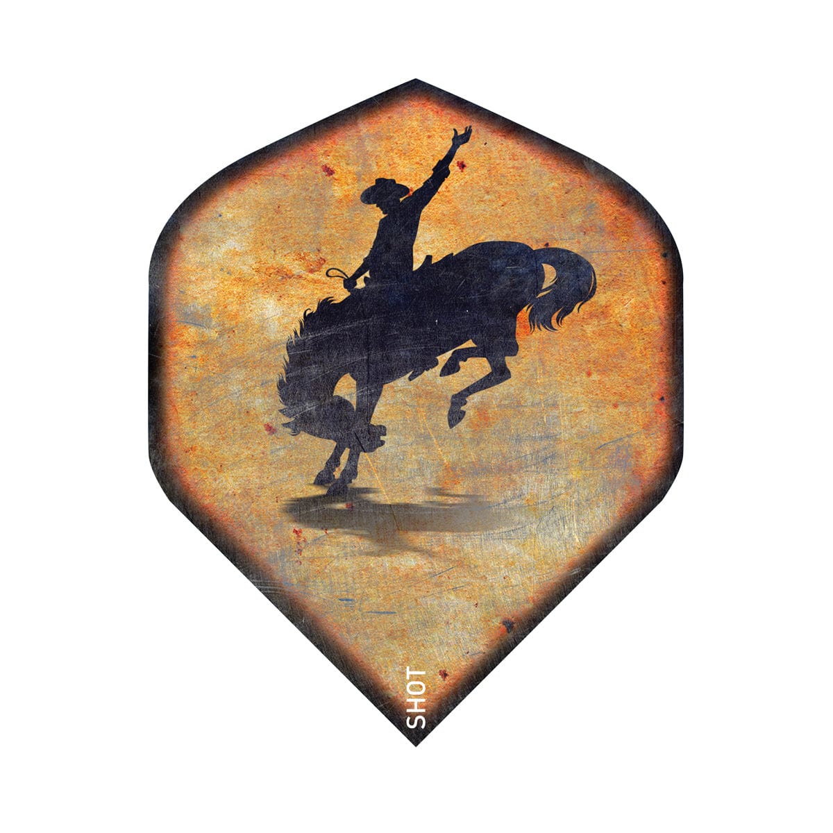 Shot Americana Bronco Dart Flight Set Standard