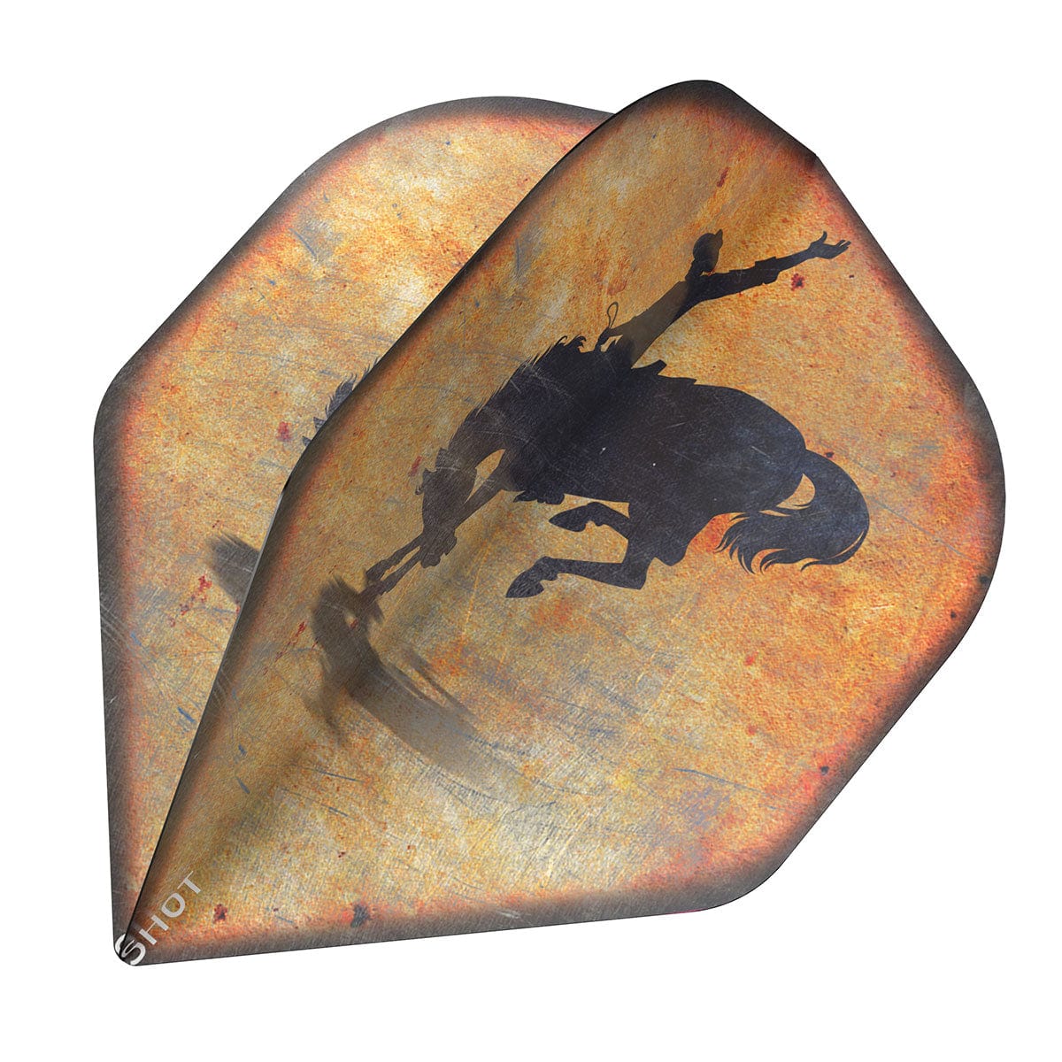 Shot Americana Bronco Dart Flight Set Standard