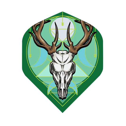 Shot Celt Stag Dart Flight Set-Standard