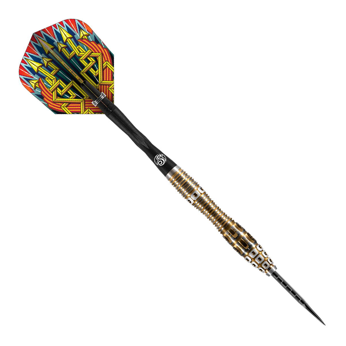 Shot Roman Empire Legion Steel Tip Dart Set-90% Tungsten Barrels-24gm