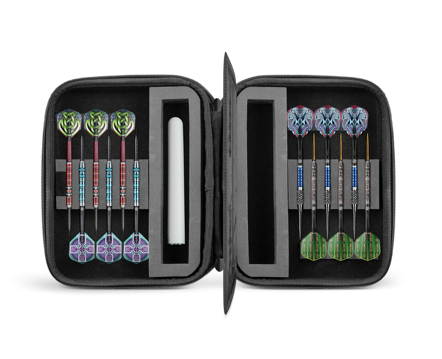 Shot Tactical Mega Darts Case-Four Set Dart Case - Black