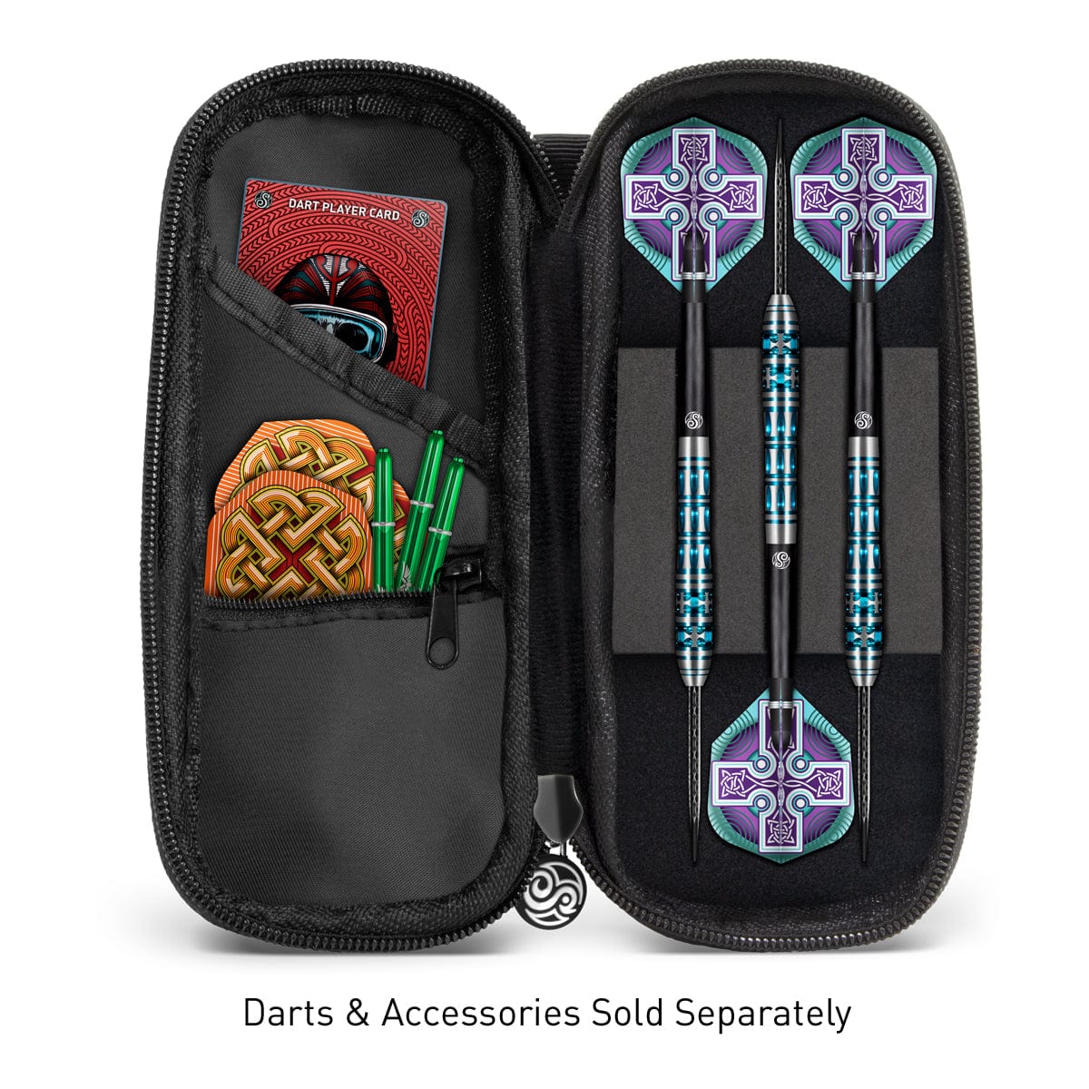 Shot Slim Tactical Dart Case-Red
