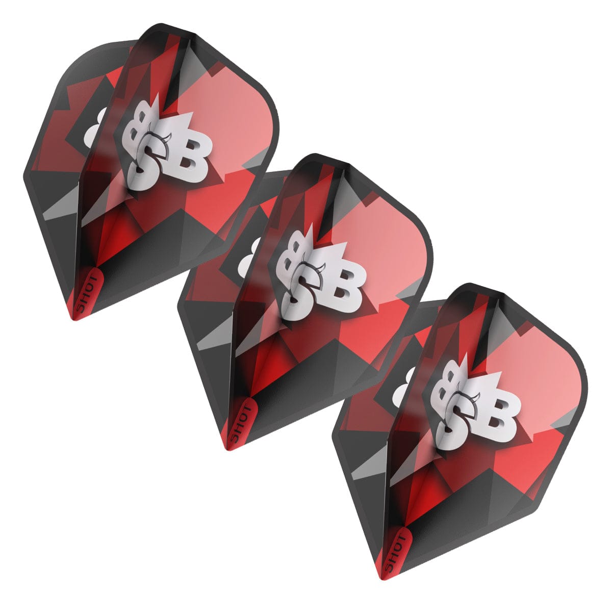 Shot Michael Smith Defiant Dart Flight Set-Small Standard