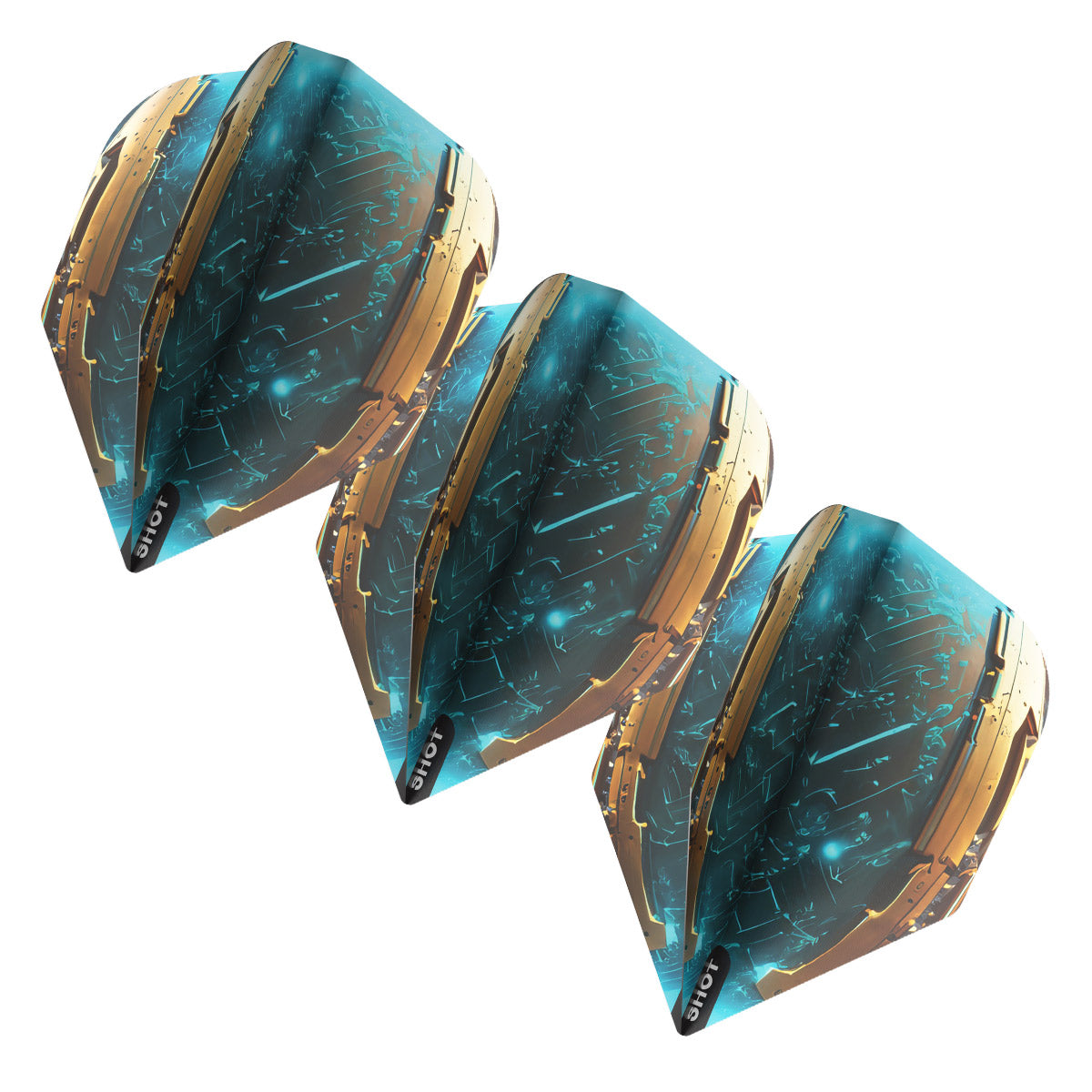 Shot AI Replicant Dart Flight Set Small Standard