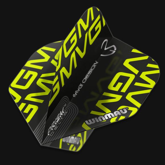 Prism Delta MvG (Michael Van Gerwen) 2021 Black Print Extra Thick