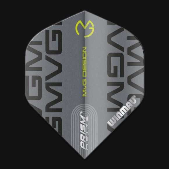 Prism Delta MvG (Michael Van Gerwen) 2021 Grey Print Extra Thick