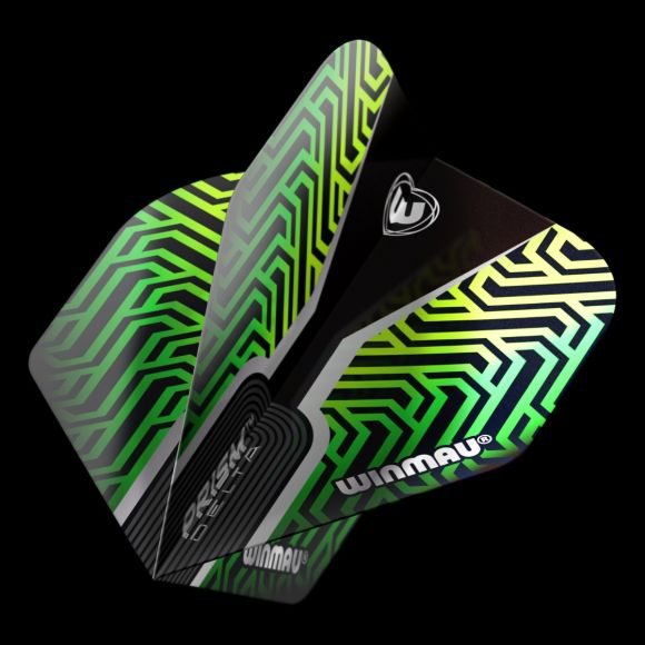 Winmau Prism Delta Kairos Green Extra Thick Flights