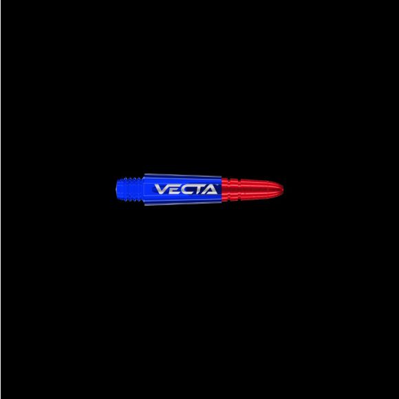 Winmau Vecta Blue & Red Short Shafts