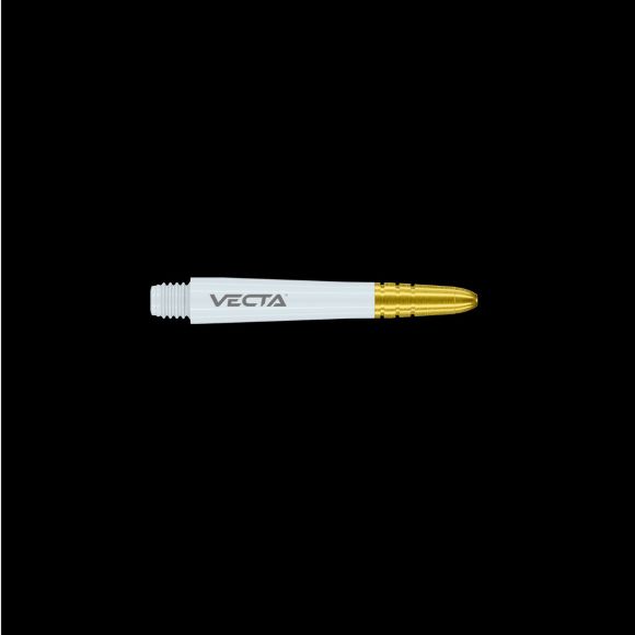 Winmau Vecta White & Gold Intermediate Shafts