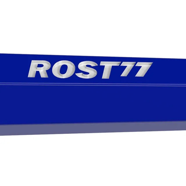 CUESOUL ROST 77 Integrated Dart Shaft & Flight - Big Standard Shape - Medium - Solid Blue