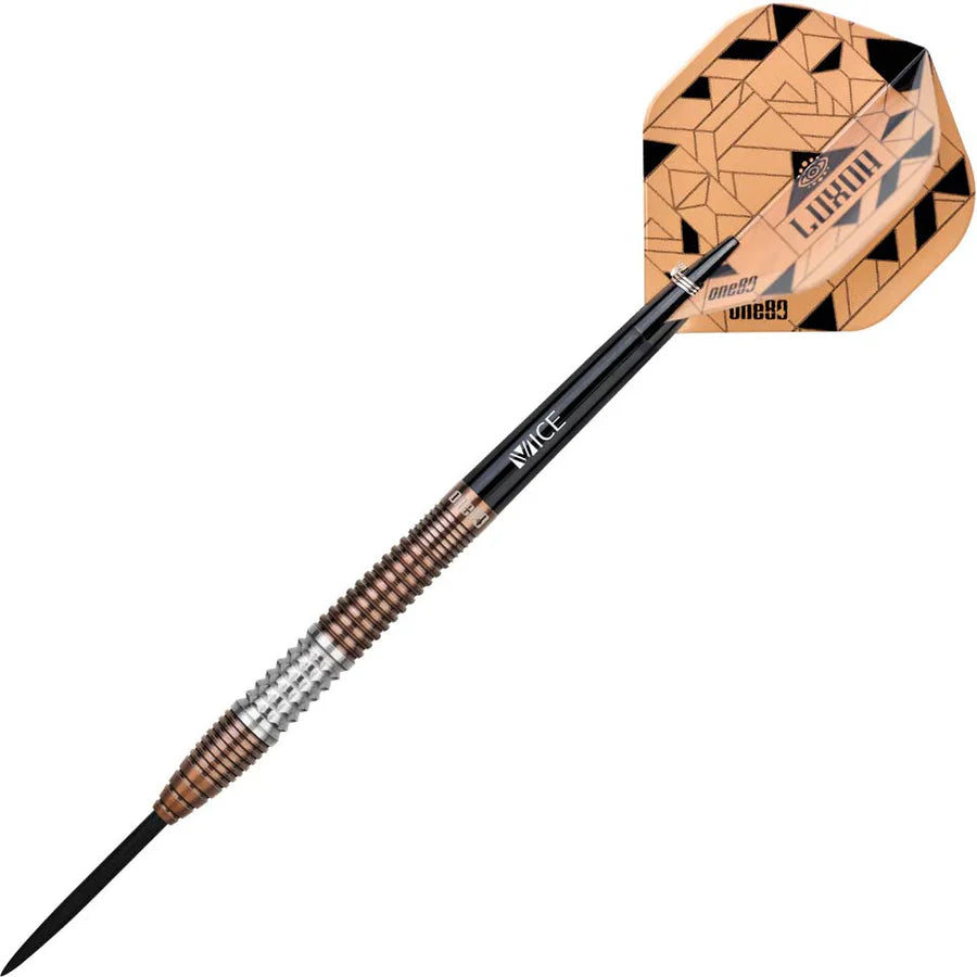 One80 Luxor Gamma 21 gram 90% Tungsten Steel Tip Dart Set