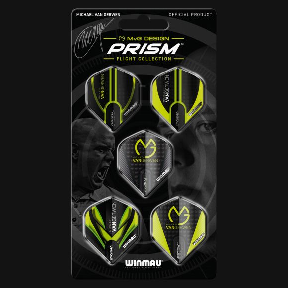 Winmau MvG (Michael Van Gerwen) Prism Flight Collection