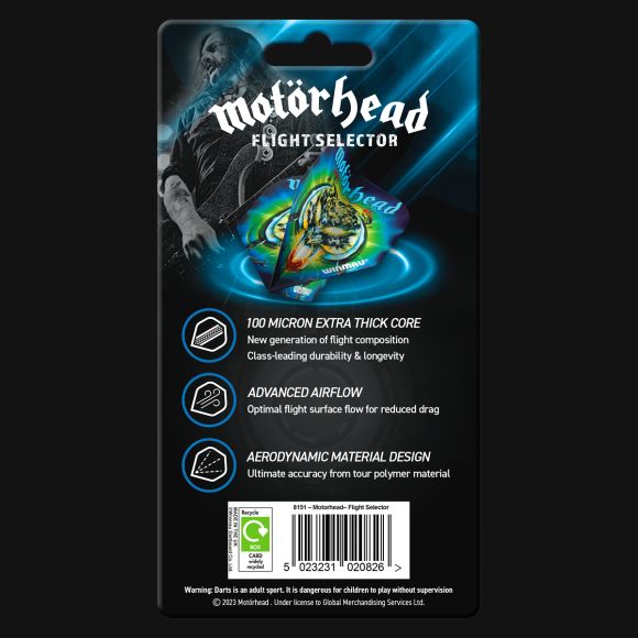 Winmau Motorhead Flight Collection