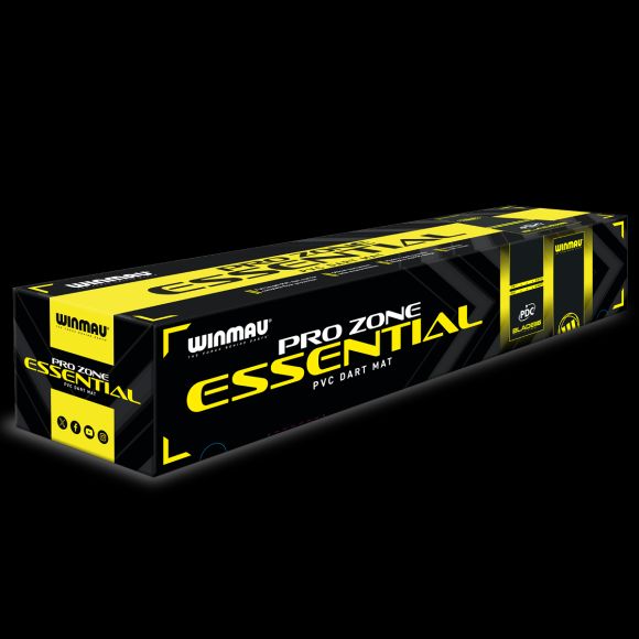Winmau Pro Zone Essential PVC Black Dart Mat