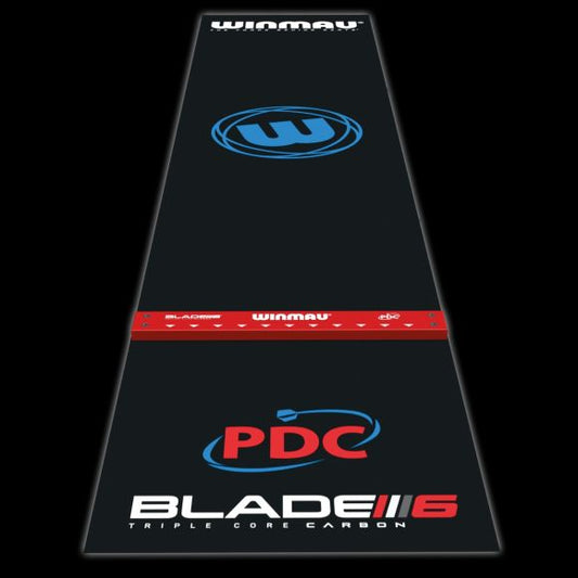 Winmau Pro Zone Precision PVC Dart Mat & Integrated Oche