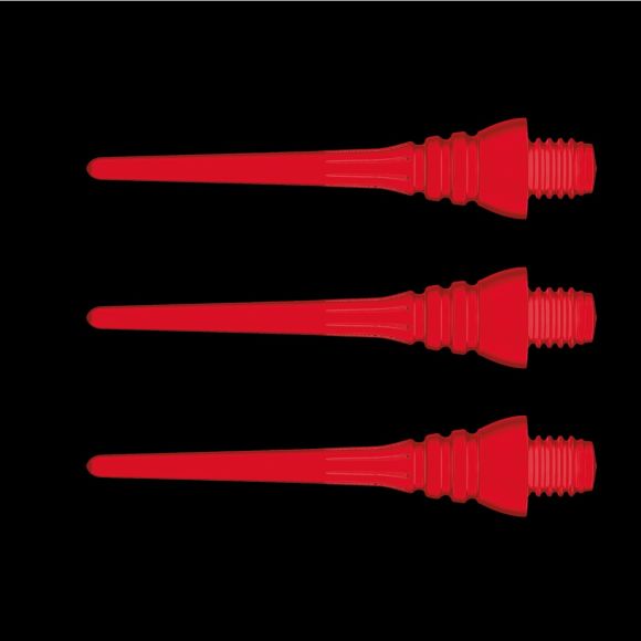 Winmau Triton Softip Points - Red - Pack of 50