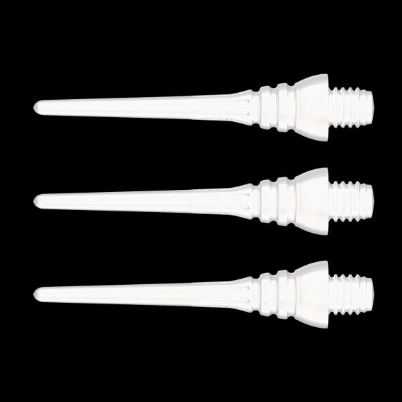 Winmau Triton Softip Points - White - Pack of 50