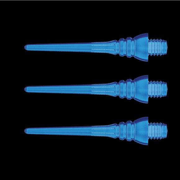 Winmau Triton Softip Points - Blue - Pack of 50