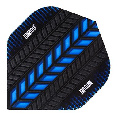 One80 Axis 04 Black/Blue Dart Flights