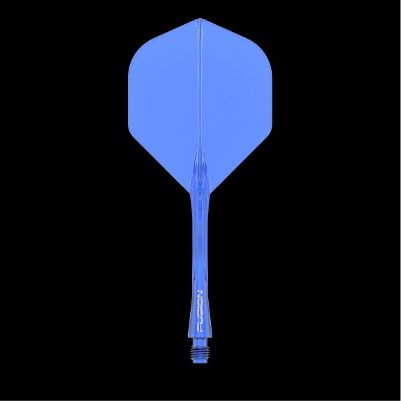 Winmau Fusion Integrated Flight & Shaft Solid Blue Medium