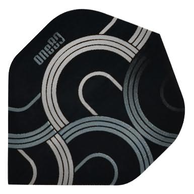 One80 Circult Black/Black Dart Flights